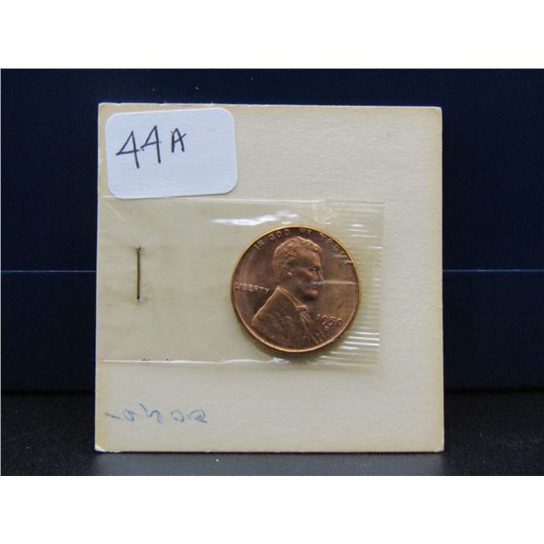 1950-D GEM BU RED Lincoln Wheat Cent