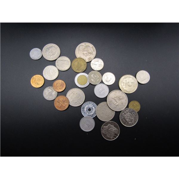 25 Unsearched World/ Foreign Coins