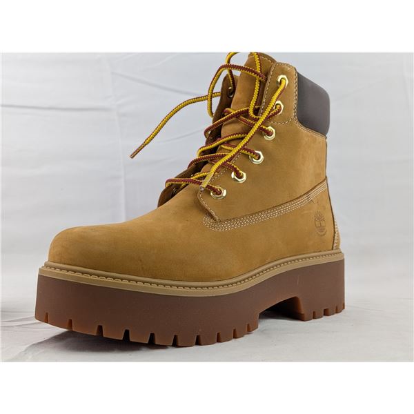 Timberland Heritage Platfor 6 IN Waterproof Boot (Wheat Nubuck)