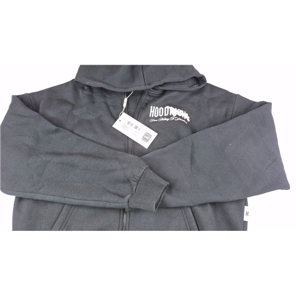 Hoodrich hoodie (black/white/pink)