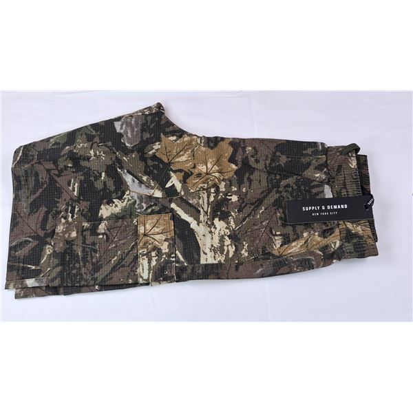 Supply & Demand pants (multi-tonal camouflage, brown green tan)