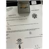 Image 2 : 14K  YG Diamond/Emerald Ring w/One .20CT Diamond and 12 Cut Diamonds .50CT