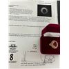 Image 2 : 14K YG Ruby/Diamond Ring w/One Oval Natural Ruby 5.8CT and 30 Round Diamonds