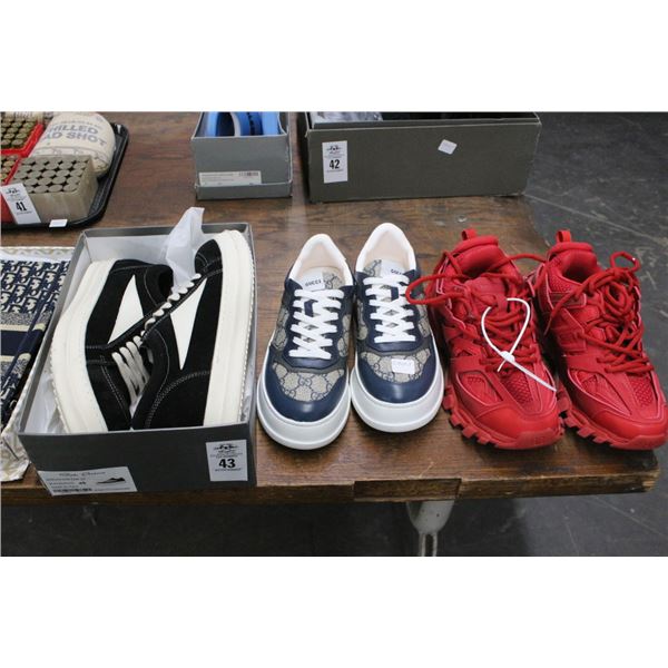 Rick Owens/Gucci/Balinciaga Sneakers - Not Authenticated