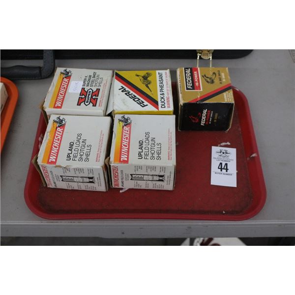 Winchester/Federal Shotgun Shells - 5 Boxes