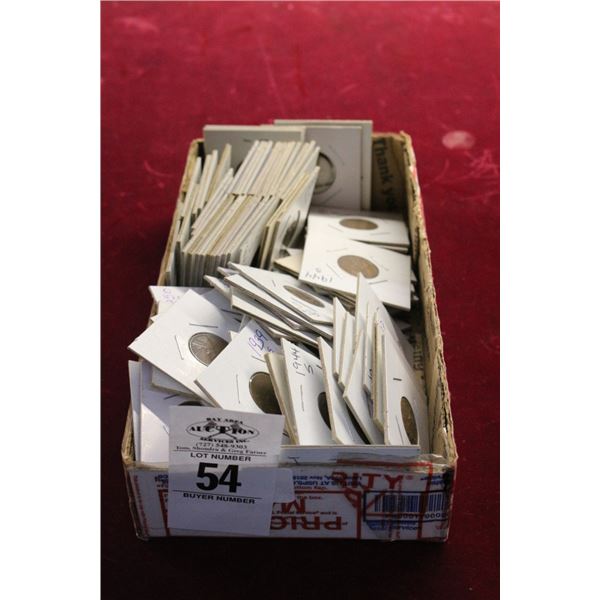 Box of Vintage Collector Pennies