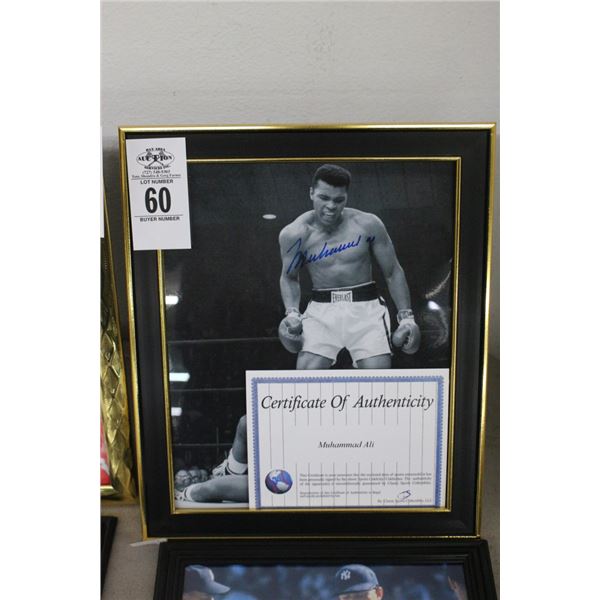 Muhammed Ali Autographed Photo w/COA