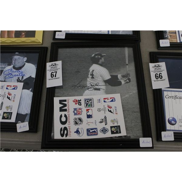 Reggie Jackson Autographed Photo w/COA