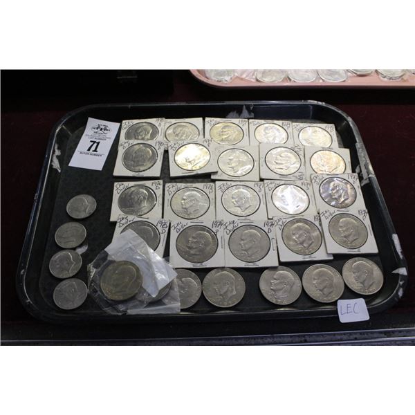 Ike Dollars 27, Kennedy Halves - 4