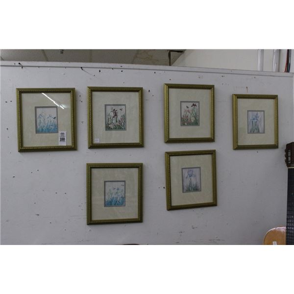 Small Floral Framed Wall Art  - 6