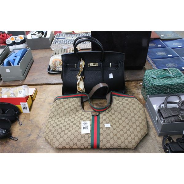 Gucci/Hermes Designer Bags - 2 - Not Authenticated