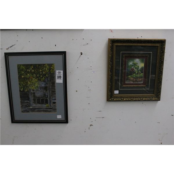 Framed Floral Wall Art - 2