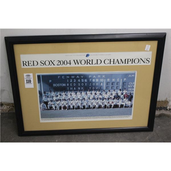 Boston Red Sox 2004 Worlds Champions Memorabilia