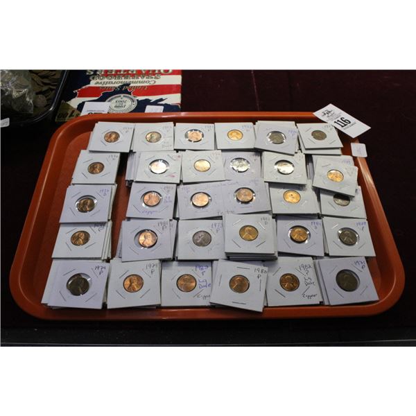 Asst. Vintage Collector Pennies