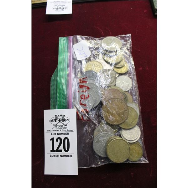 Bag of Asst. Foreign Coins