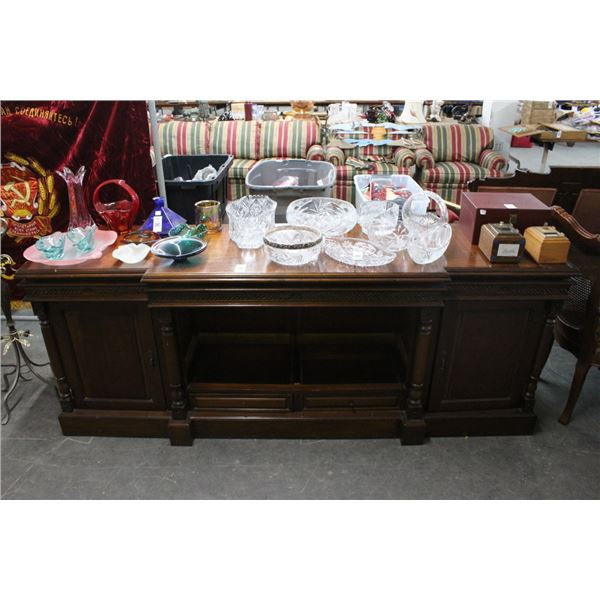 Large Mahogany Server