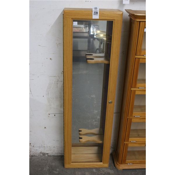 Glass Door Rifle Cabinet