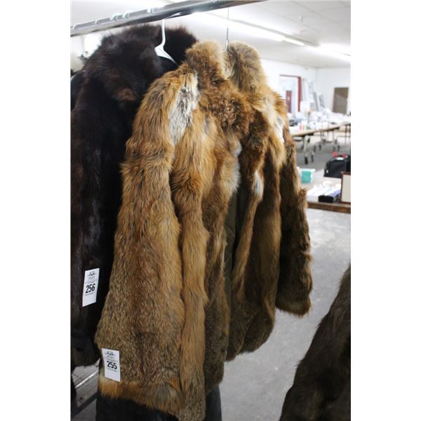 Ladie's Light Brown Fur Coat
