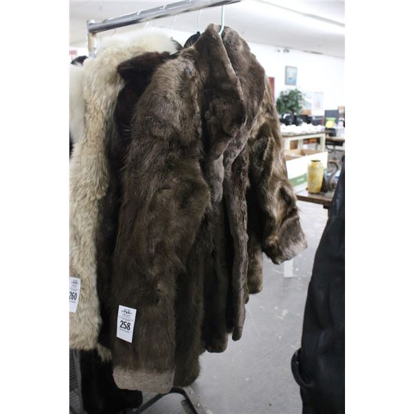 Musi Ladie's Light Brown Fur Coat