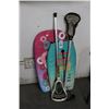 Image 1 : Lacross Rackets, Boogie Boards