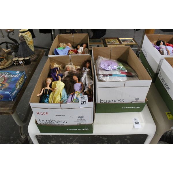 Boxes w/Asst. Barbie Dolls/Accessories - 3