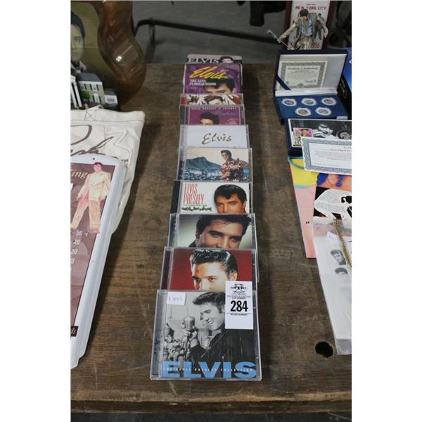 Asst. Elvis Presley CD's - 10