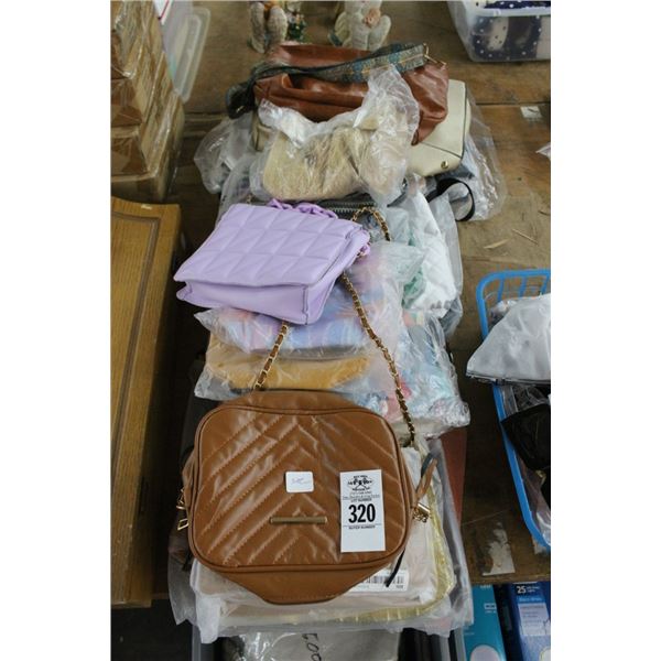 Large Lot Ladie's Designer Clutches/Purses