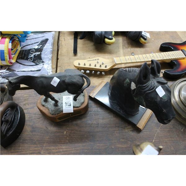 Horse Cast Figurine/Bust