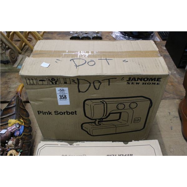 Ginome Sewing Machine in Box