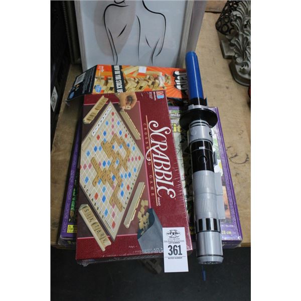 Asst Board Games, Lite Saber