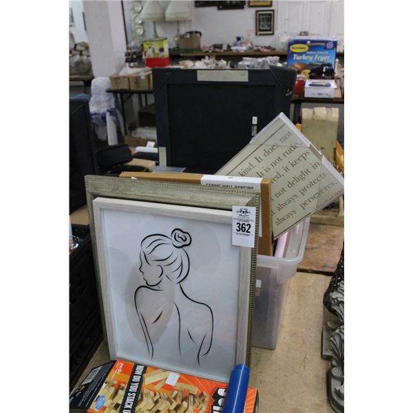 Asst Wall Art/Frames