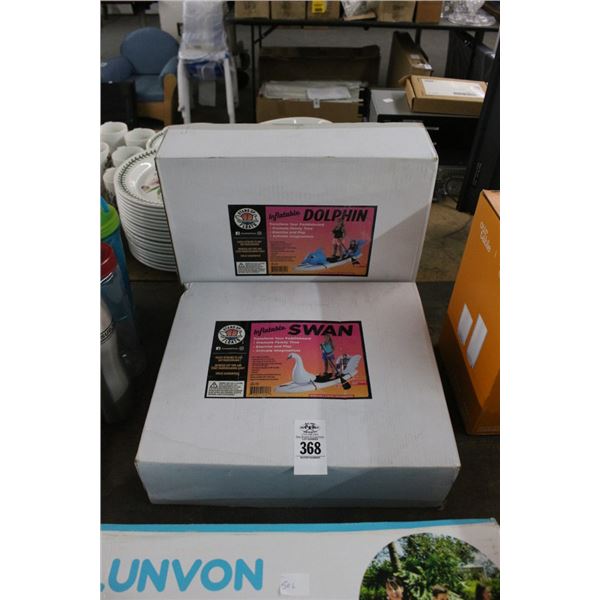 Inflatable Dolphin/Swan Sup Floats - 2