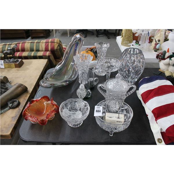 Art Glass Bowls, Crystal Vases/Bowls, Table Décor