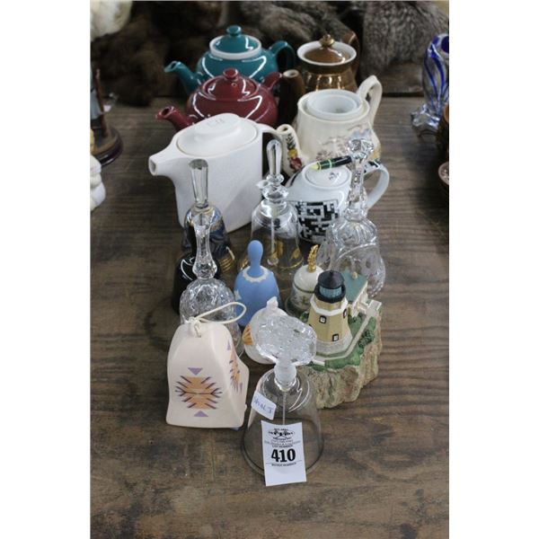 Asst. Bells, Teapots