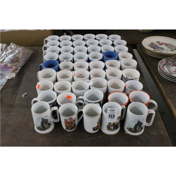 Norman Rockwell, Asst. Souvenir Mugs