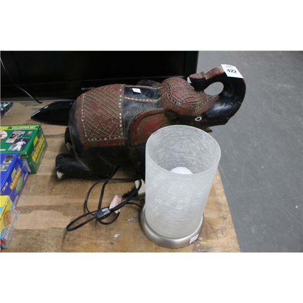 Elephant Décor, Contemporary Lamp