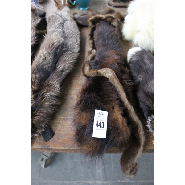 Brown Fur Scarfs