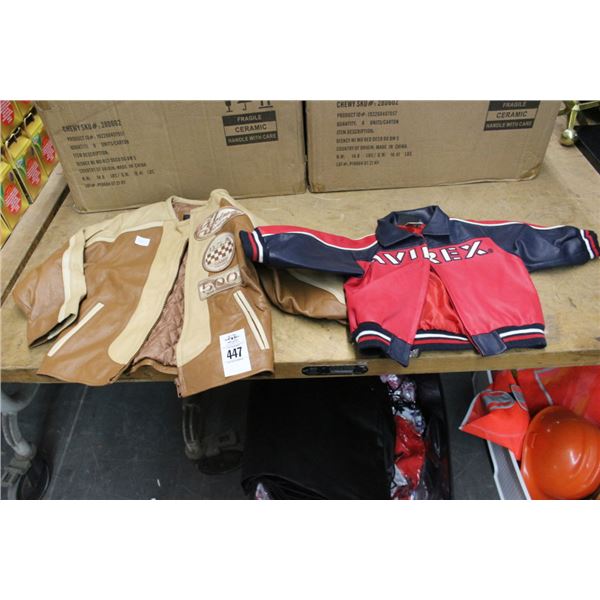 Child Leather Jackets - 2
