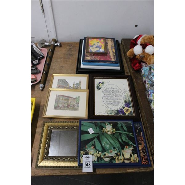 Asst. Small Wall Art, Mirror
