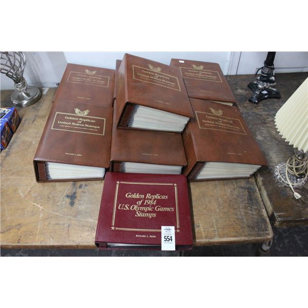Large Stamp Collection - 8 Albums