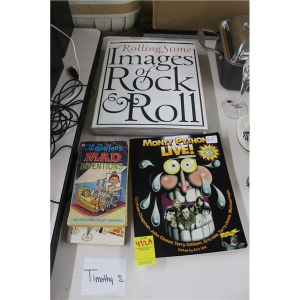 Rolling Stone, Monty Python, Mad Books 5