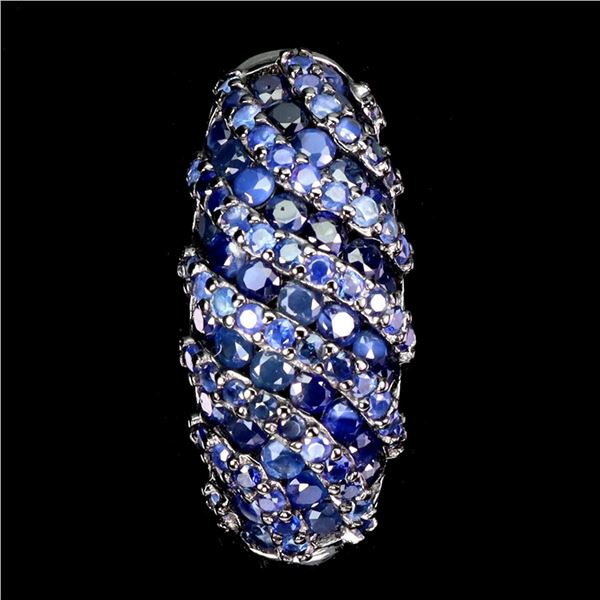 Natural Burma Blue Sapphire Pendant