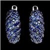 Image 1 : Natural Burma Blue Sapphire EarRings