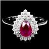 Image 1 : Natural Red Ruby Ring