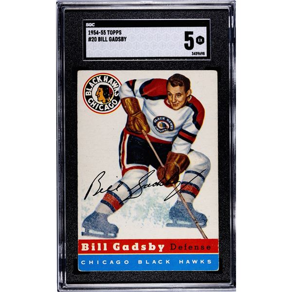 1954-55 Topps #20 Bill Gadsby (SGC 5)