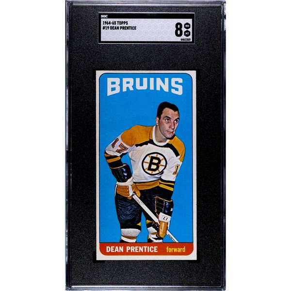 1964-65 Topps #19 Dean Prentice (SGC 8)