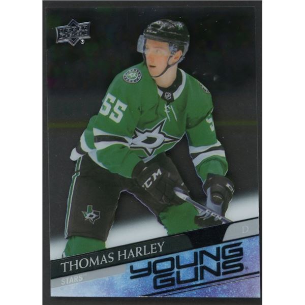 2020-21 Upper Deck Young Guns Thomas Harley Clear Cut