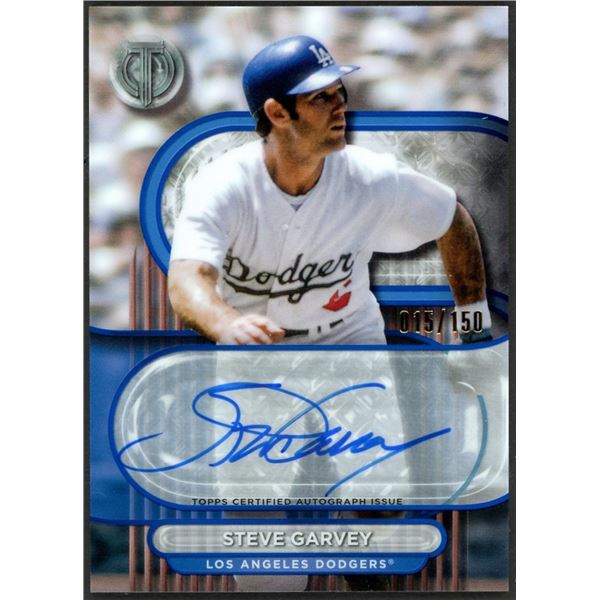2024-25 Topps Tribute Steve Garvey Autograph #015/115