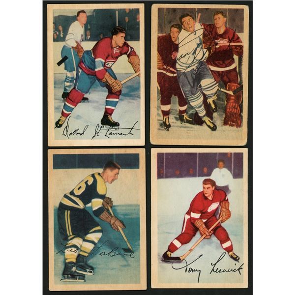 Lot of 8 x 1953-54 Parkhurst Hockey Cards