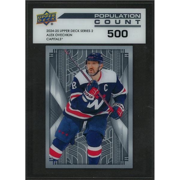 2024-25 Upper Deck Alex Ovechkin Pop Count 500 - NM